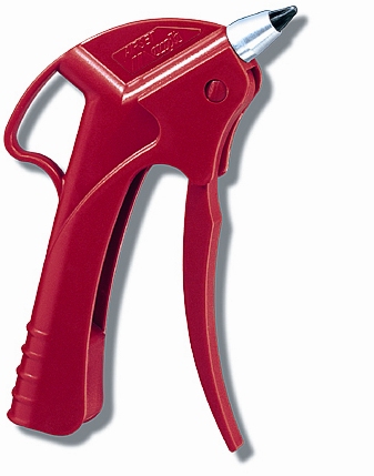 Pūšanas pistoles piederums: Aluminium and rubber nozzle