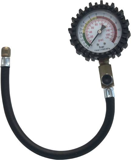 Tyre inflating gun accessory