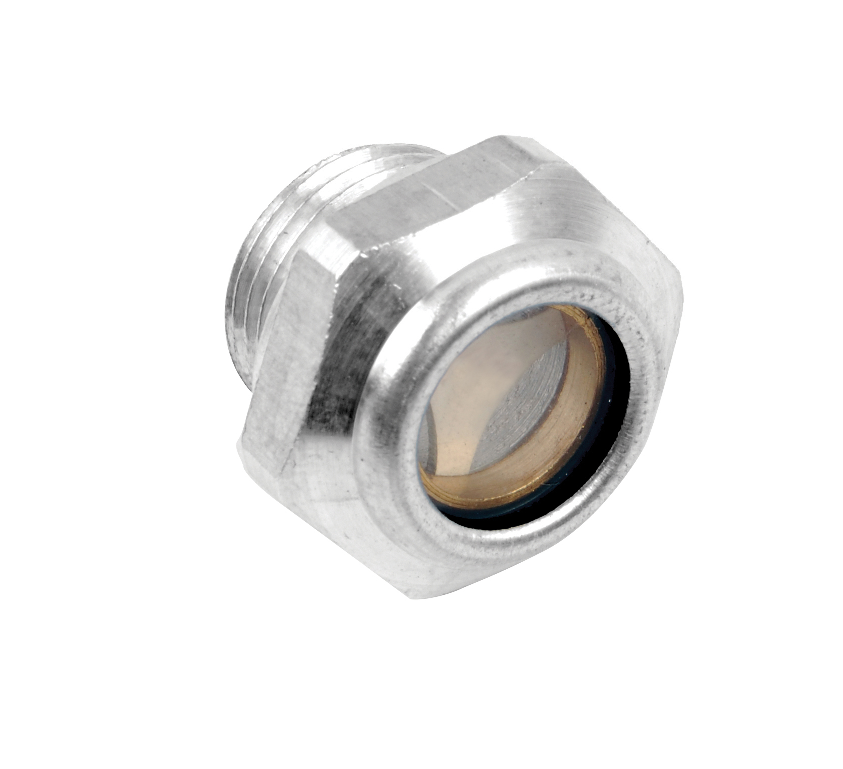 Push-in fitings: Visual level indicator