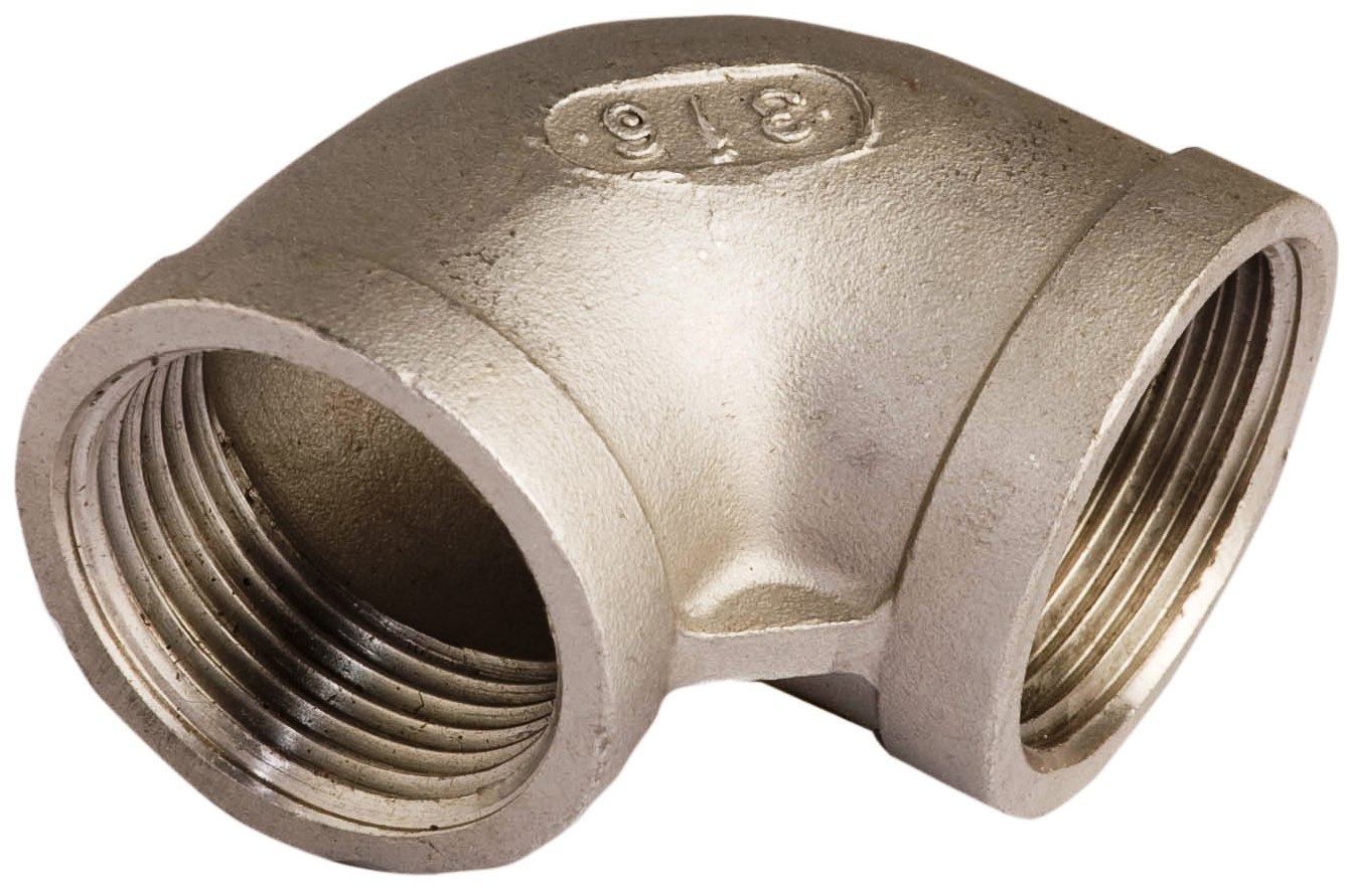 Vītņots misiņa savienojums: F.F. elbow fitting