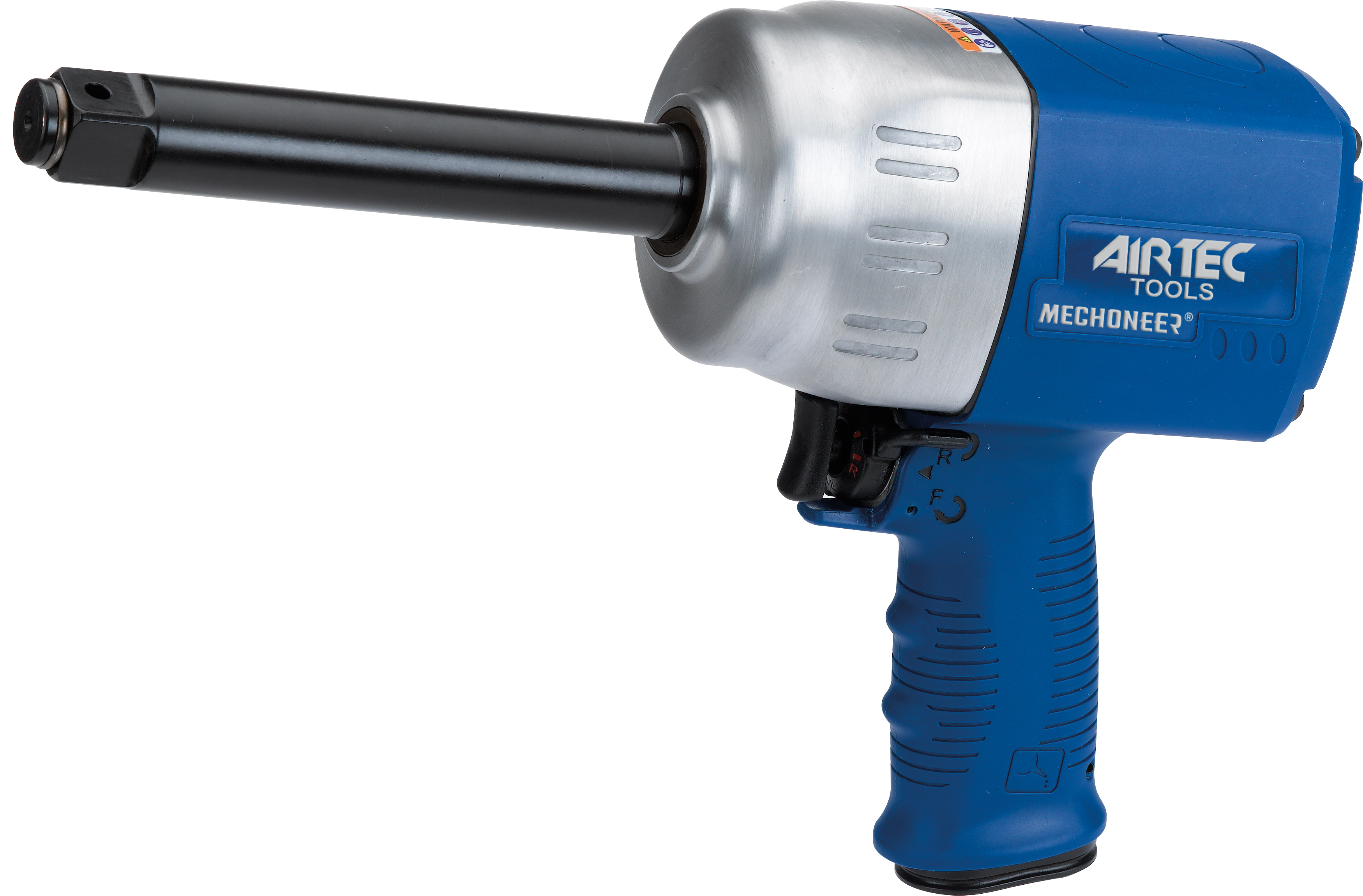 357 LL - 3/4” long anvil impact wrench, equipped with the new Mechoneer drive system