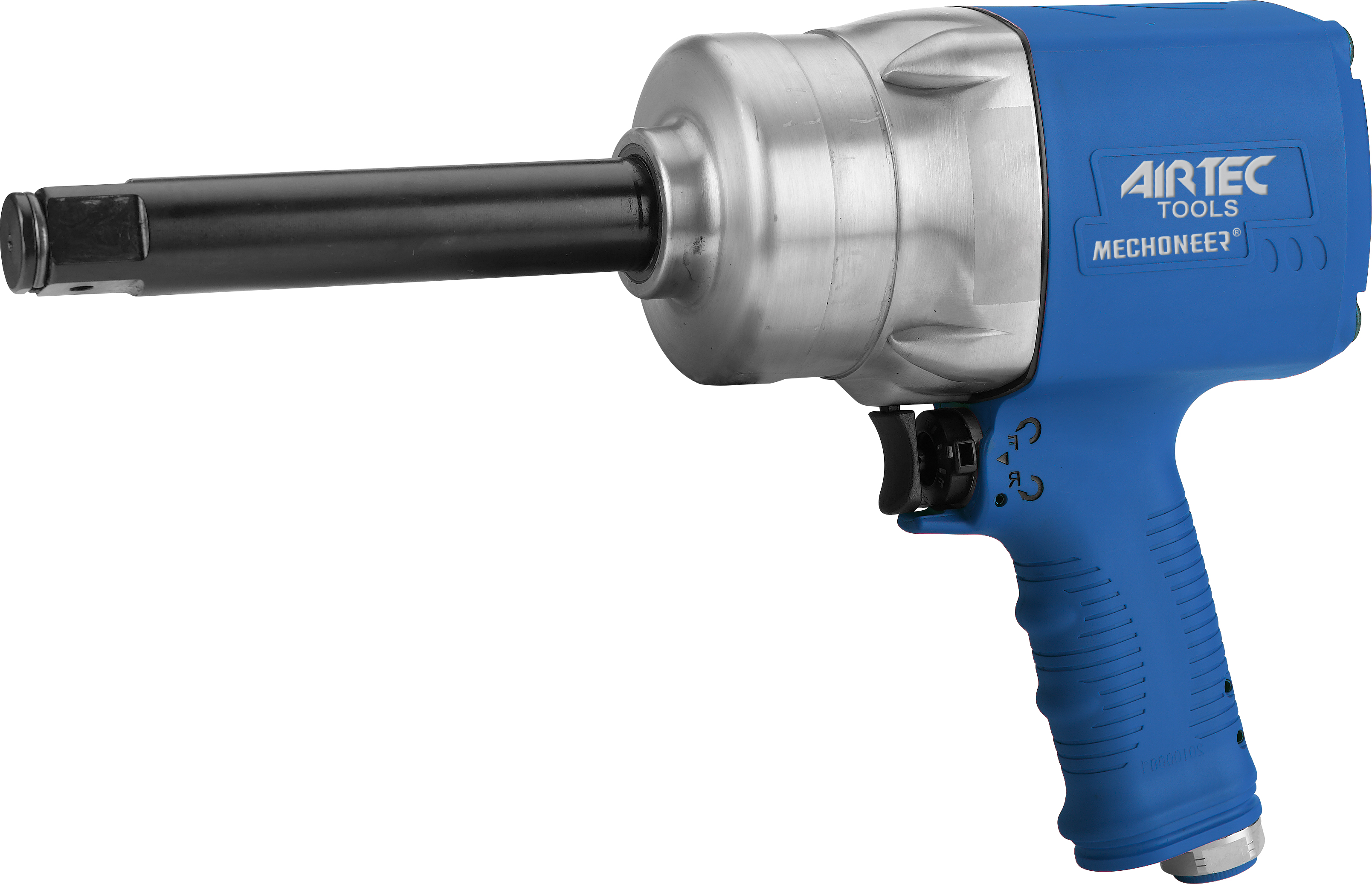 358 LL - 1” long anvil impact wrench, equipped with the new Mechoneer drive system