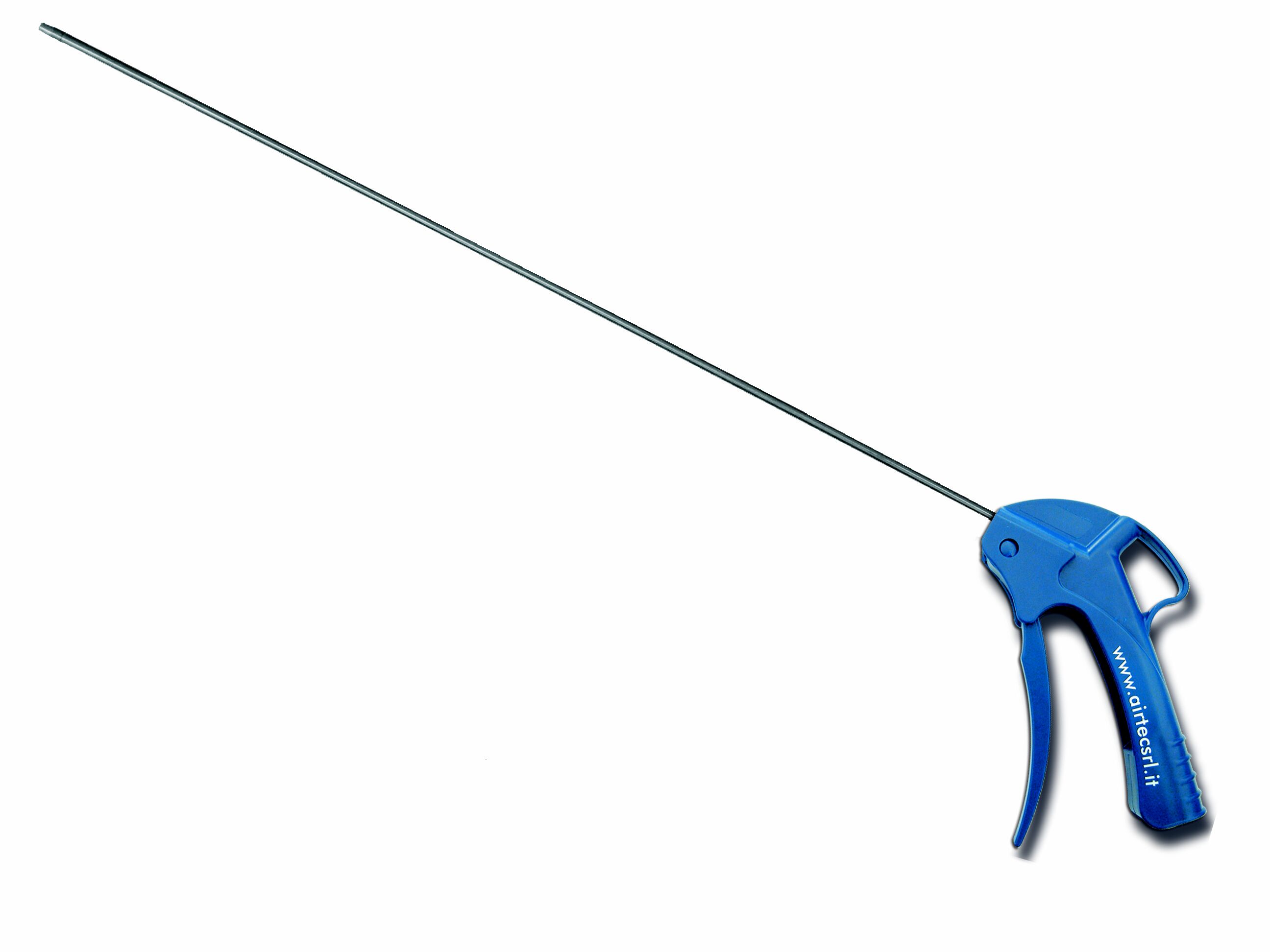 19200150 - 48 cm long blowing gun with threaded brass bushing