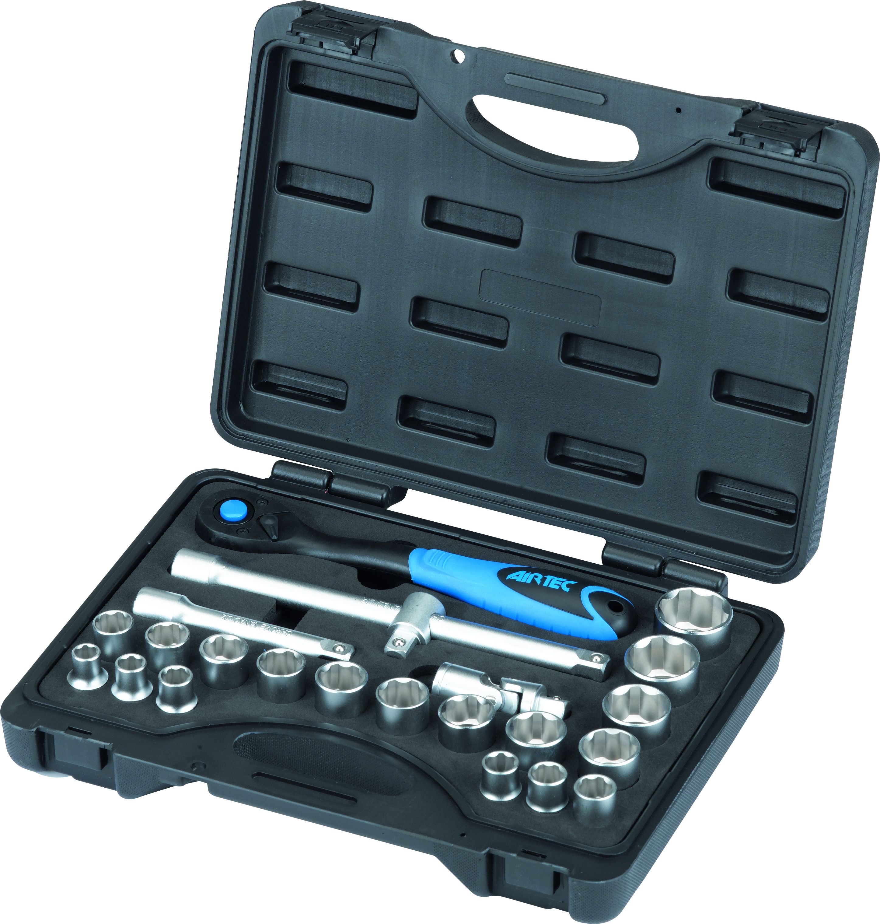 500018 - 23 pcs professional 1/2" socket set